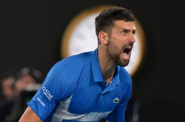 开云官网-37岁的德约逆转阿尔卡拉斯 第12次晋级澳网四强